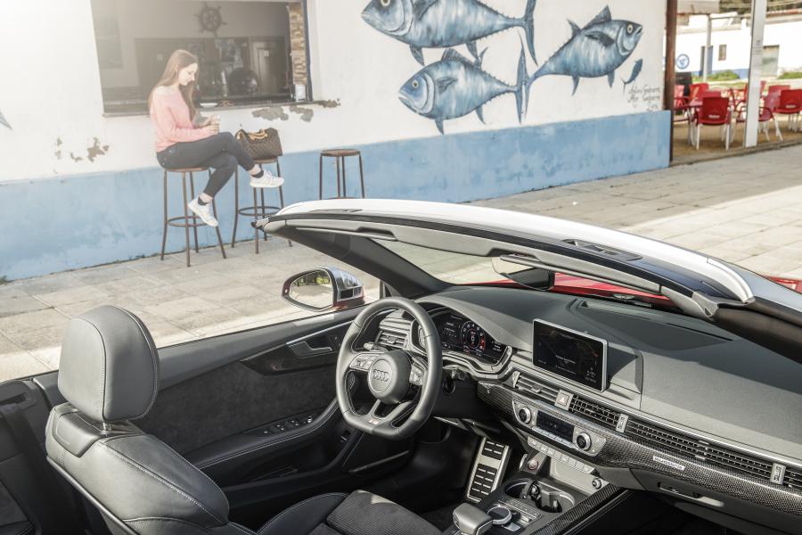 Интерьер Audi S5 Cabriolet 2017 года  (WW) (фото 27 из 53)